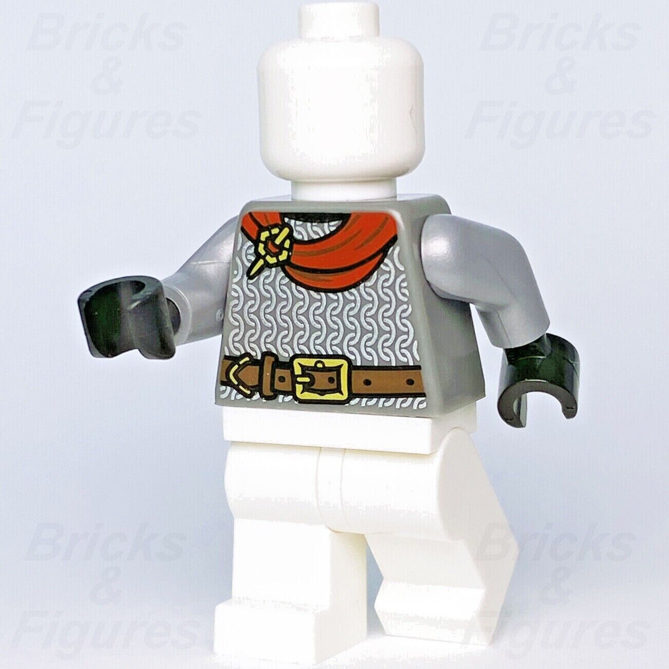 Castle LEGO Black Falcon Knight Torso Build-A-Minifigure BAM Minifigure Part - Bricks & Figures