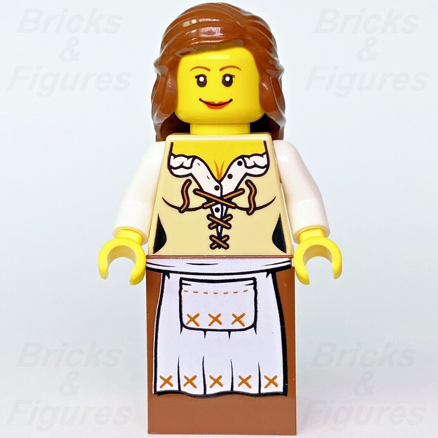 Castle LEGO Maid Fantasy Era Holiday & Event Minifigure 7979 10193 cas404 New - Bricks & Figures