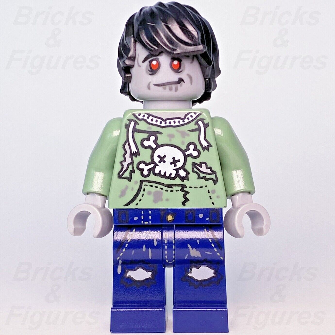 Collectible Minifigures LEGO Zombie Skateboarder Holiday & Event Minifig col227 - Bricks & Figures