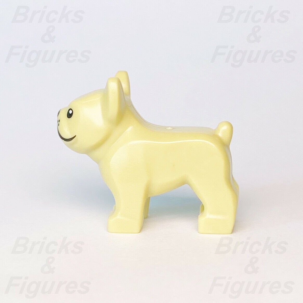 Creator LEGO French Bulldog Tan Dog Animal Minifigure Part 10291 71018 - Bricks & Figures