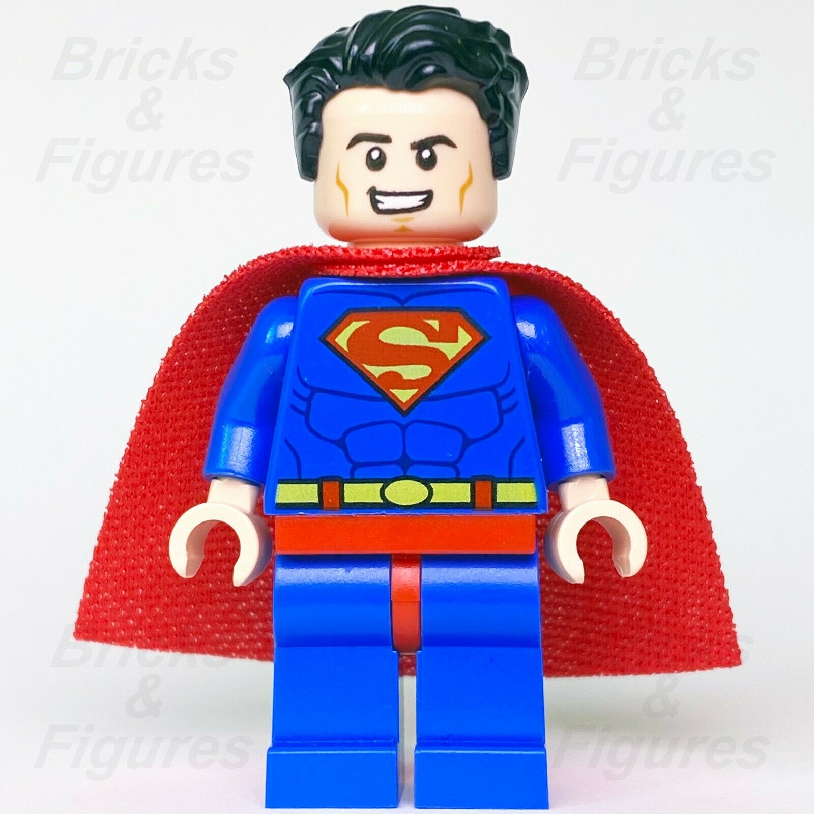 DC Super Heroes LEGO Superman Clark Kent Justice League Blue Suit Minifig 76096 - Bricks & Figures