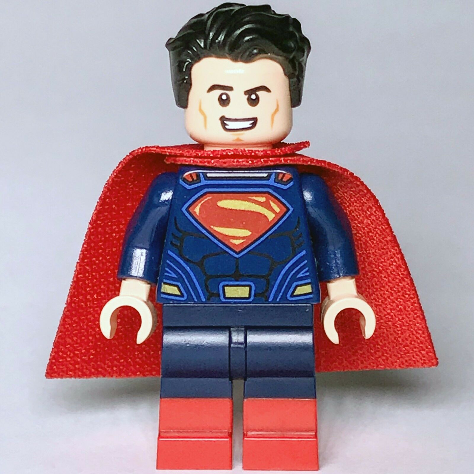 DC Super Heroes LEGO Superman Dawn of Justice Red Boots Minifig 76046 Genuine - Bricks & Figures