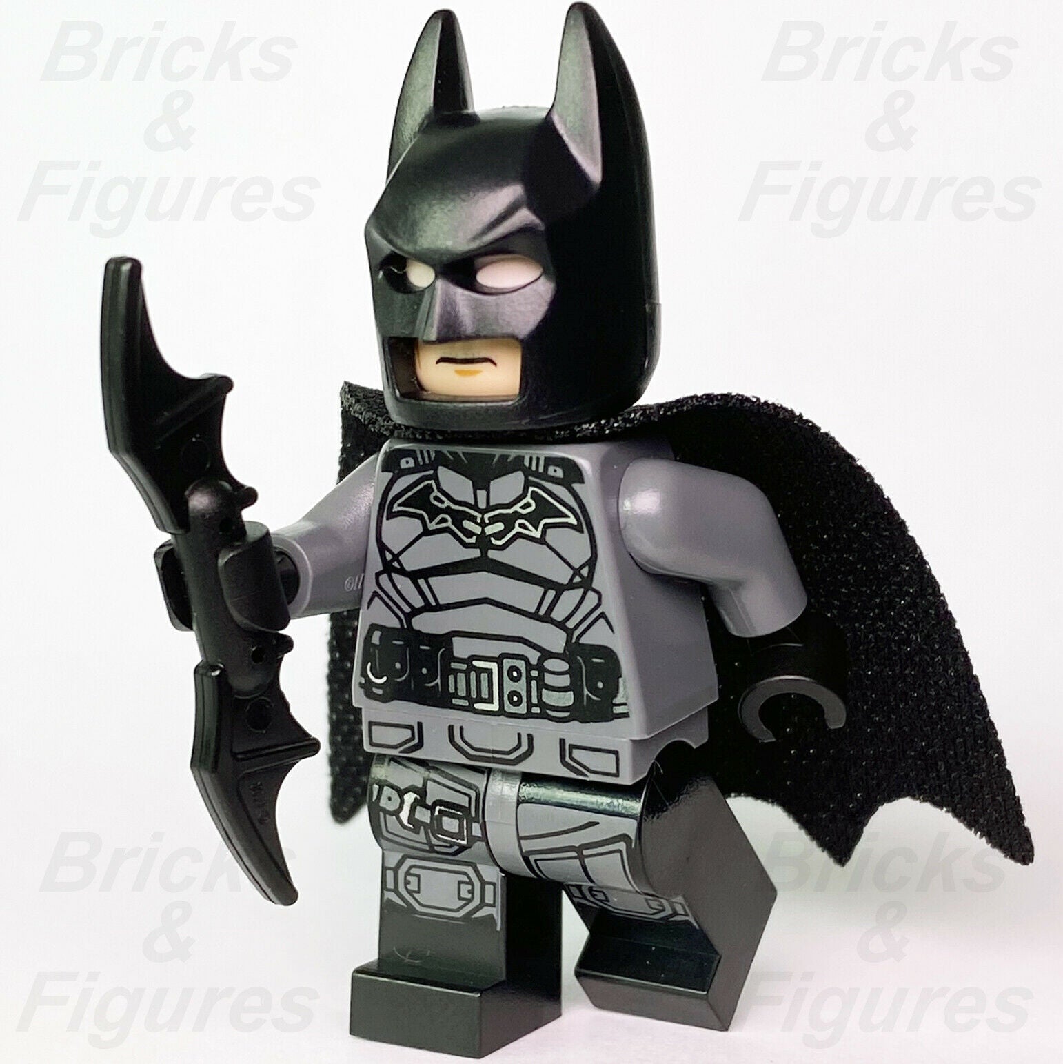 DC Super Heroes LEGO The Batman Grey Suit Minifigure 76183 76179 76181 sh786 - Bricks & Figures