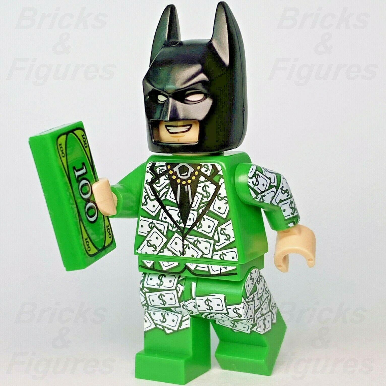 Dollar Bill Tuxedo Batman The LEGO Movie DC Super Heroes Minifigure 5004939 - Bricks & Figures