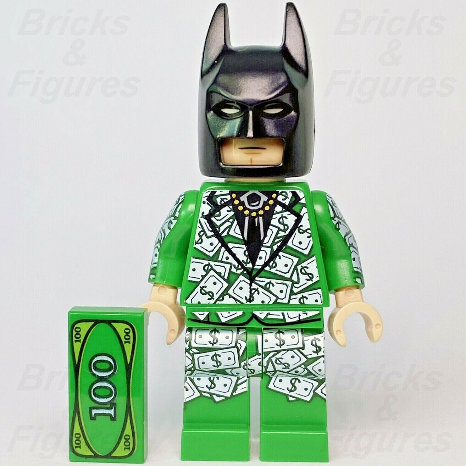 Dollar Bill Tuxedo Batman The LEGO Movie DC Super Heroes Minifigure 5004939 - Bricks & Figures