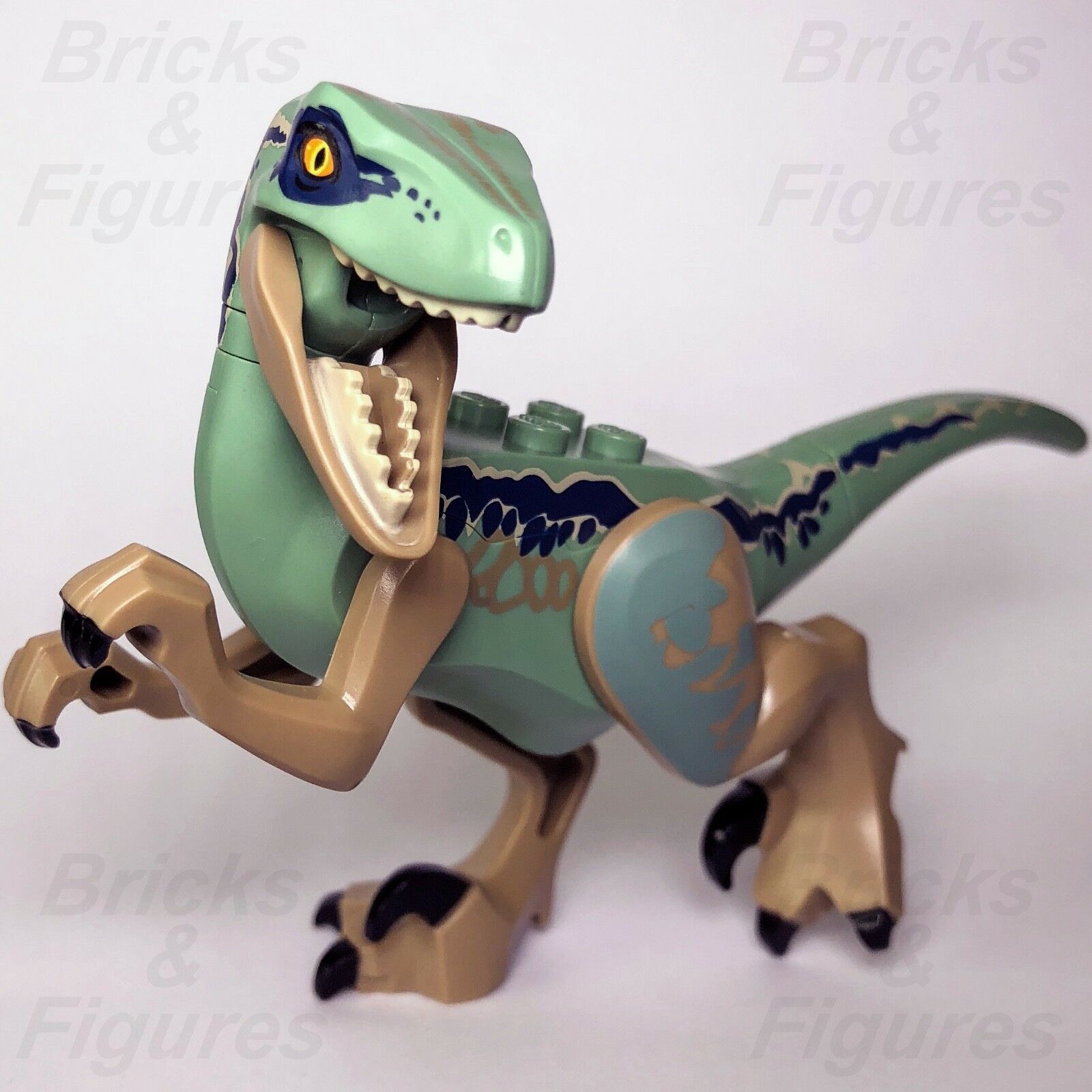 JURASSIC WORLD lego RAPTOR BLUE dinosaur DINO fallen kingdom GENUINE 75928 75930 - Bricks & Figures