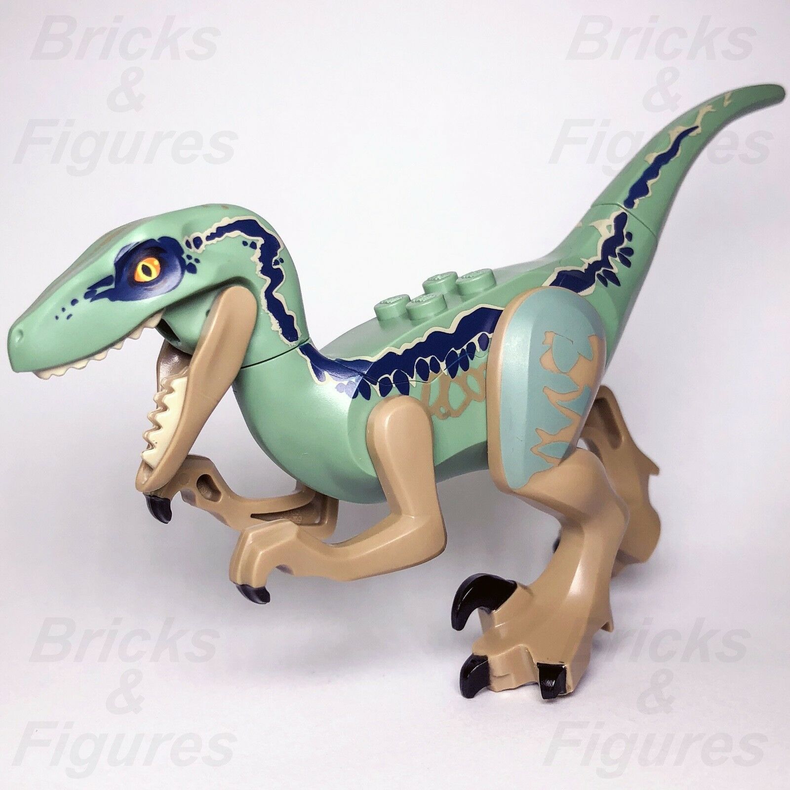 JURASSIC WORLD lego RAPTOR BLUE dinosaur DINO fallen kingdom GENUINE 75928 75930 - Bricks & Figures