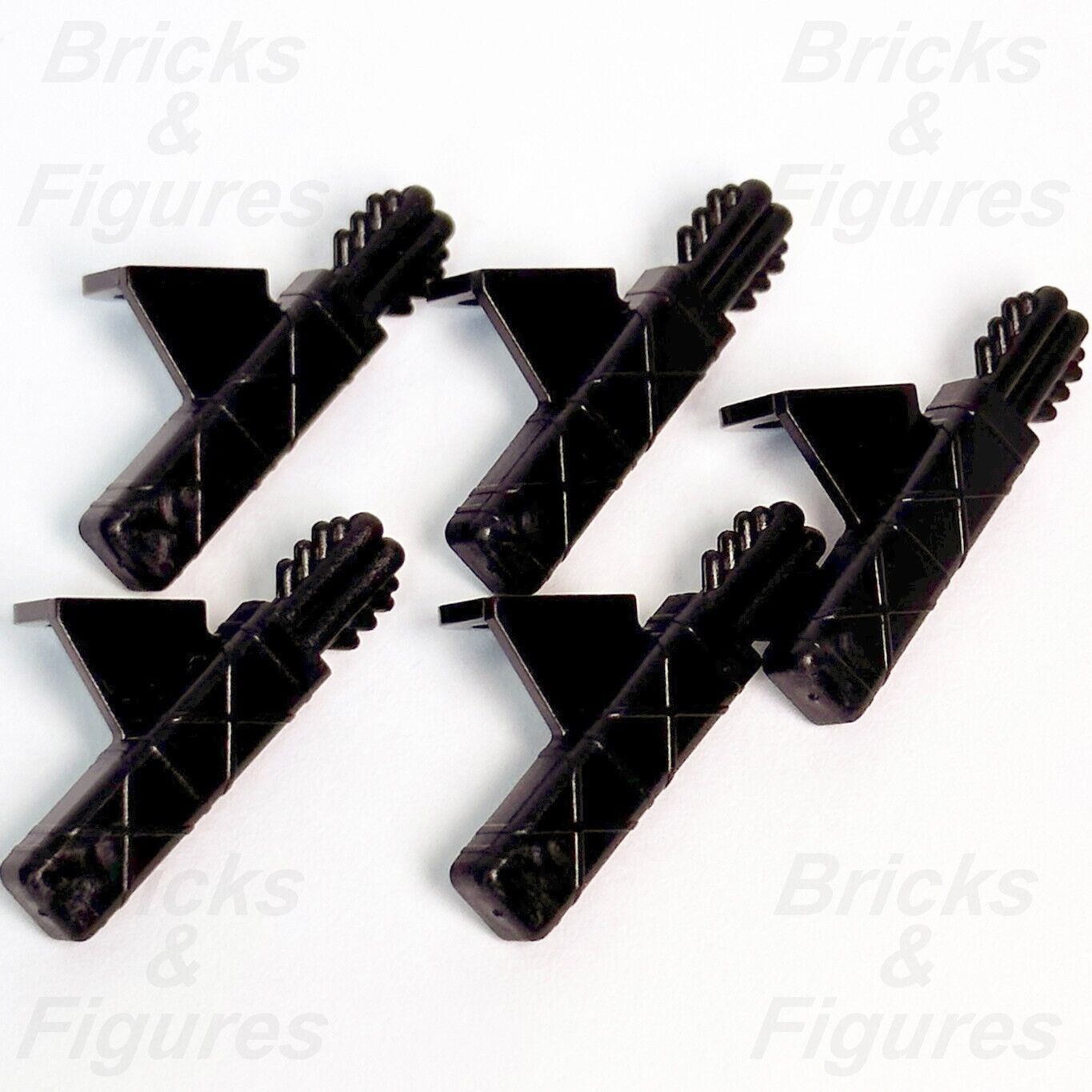 LEGO 5 x Black Arrow Quiver with 2 Arrows Minifigure Parts Accessory 4498 88413 - Bricks & Figures