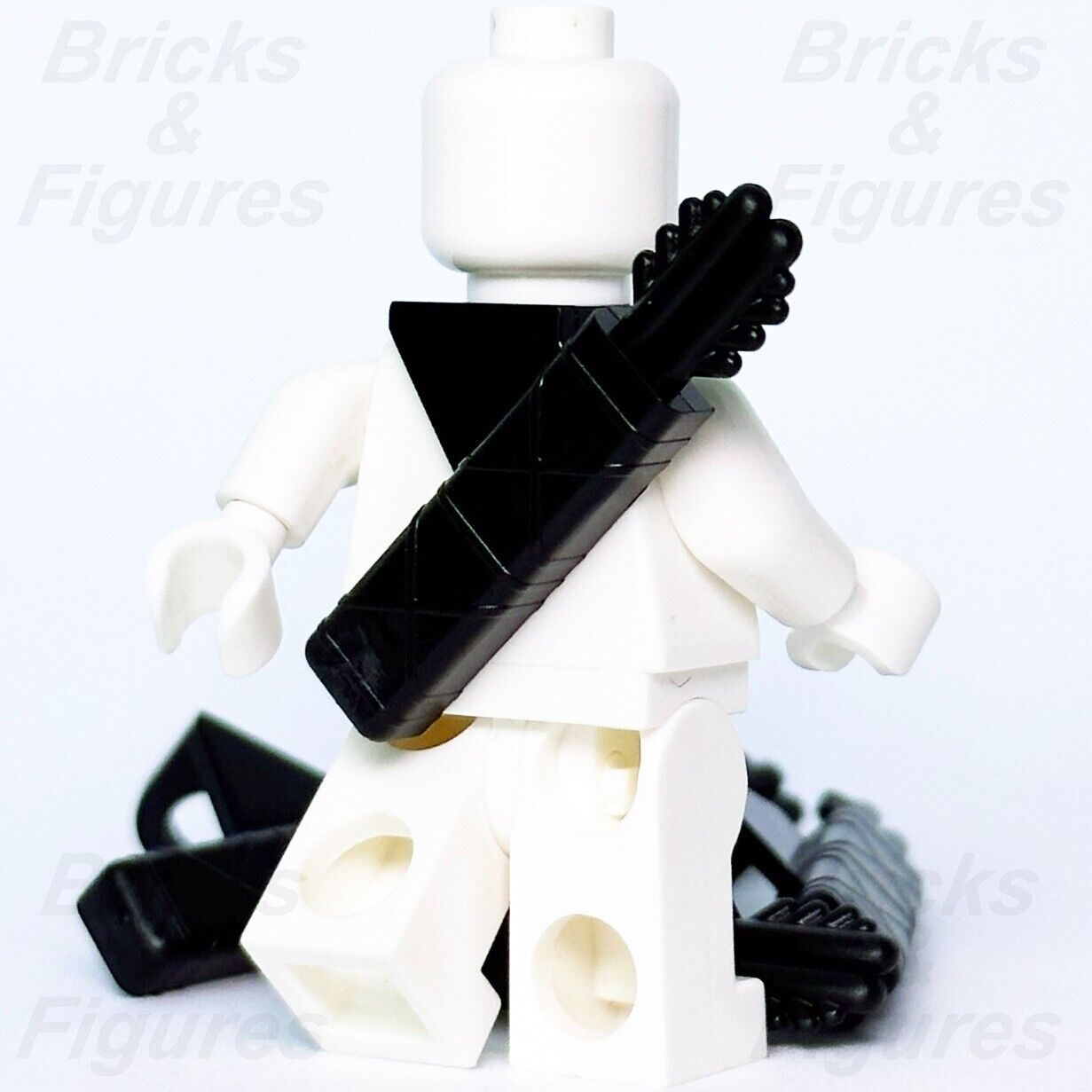 LEGO 5 x Black Arrow Quiver with 2 Arrows Minifigure Parts Accessory 4498 88413 - Bricks & Figures