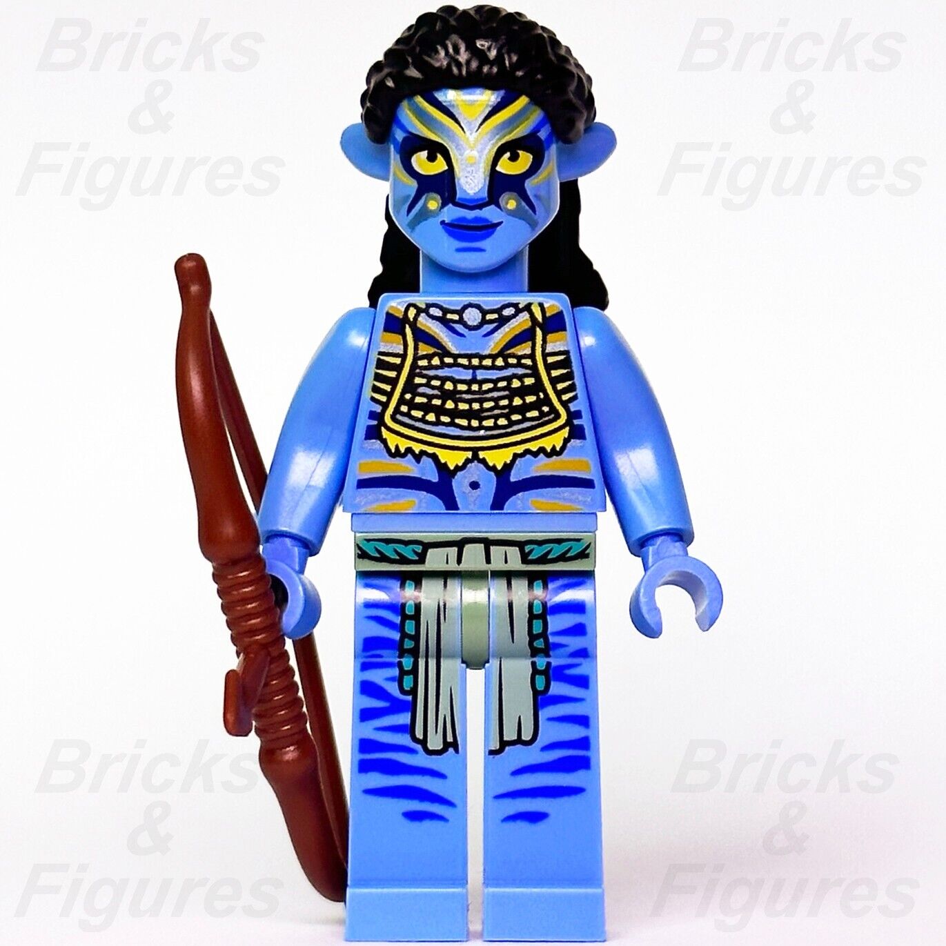 LEGO Avatar Neytiri Na'vi Minifigure with Bow 75571 avt001 Minifig New Genuine - Bricks & Figures
