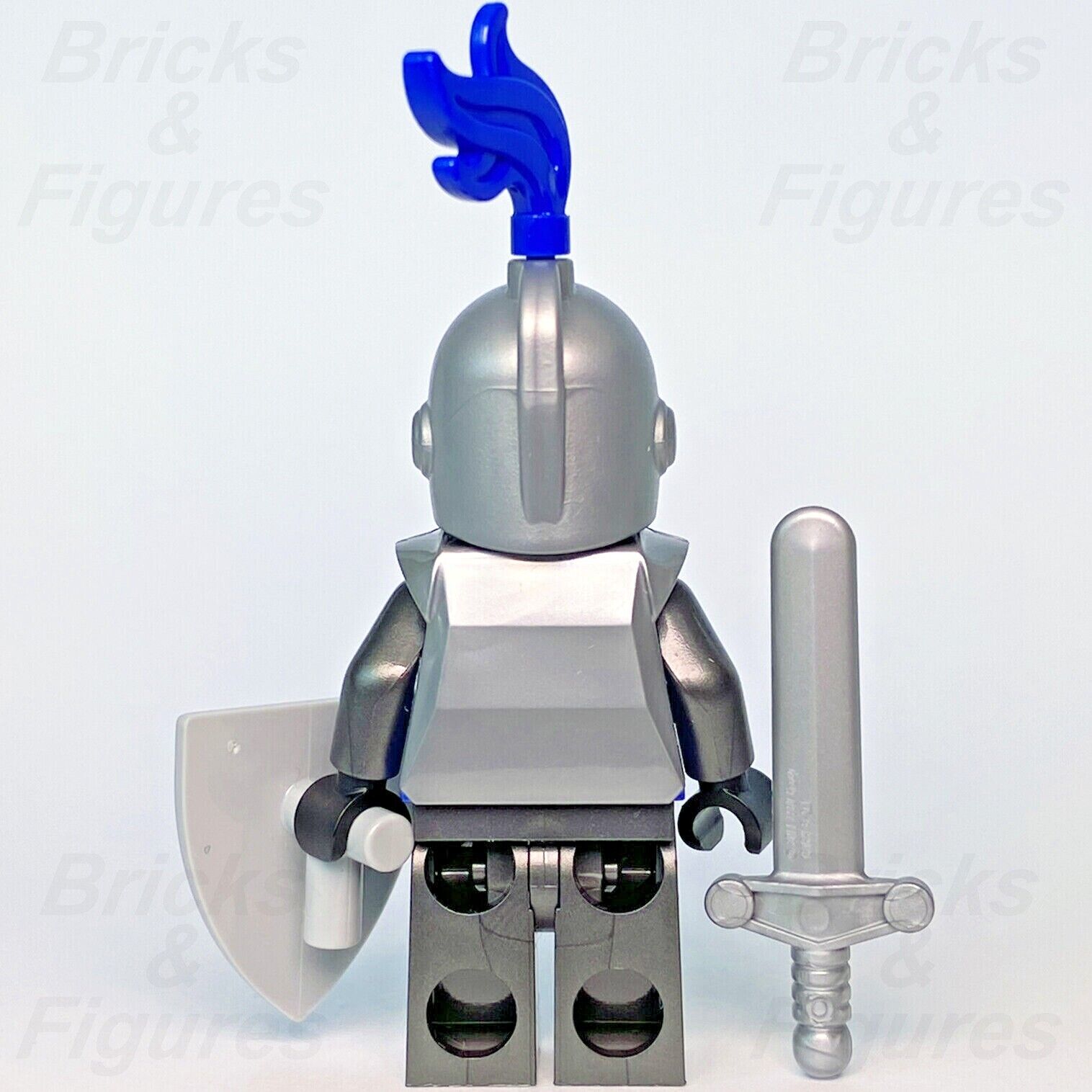 LEGO Black Falcon Knight Castle in the Forest Minifigure & Shield 910001 adp011 - Bricks & Figures