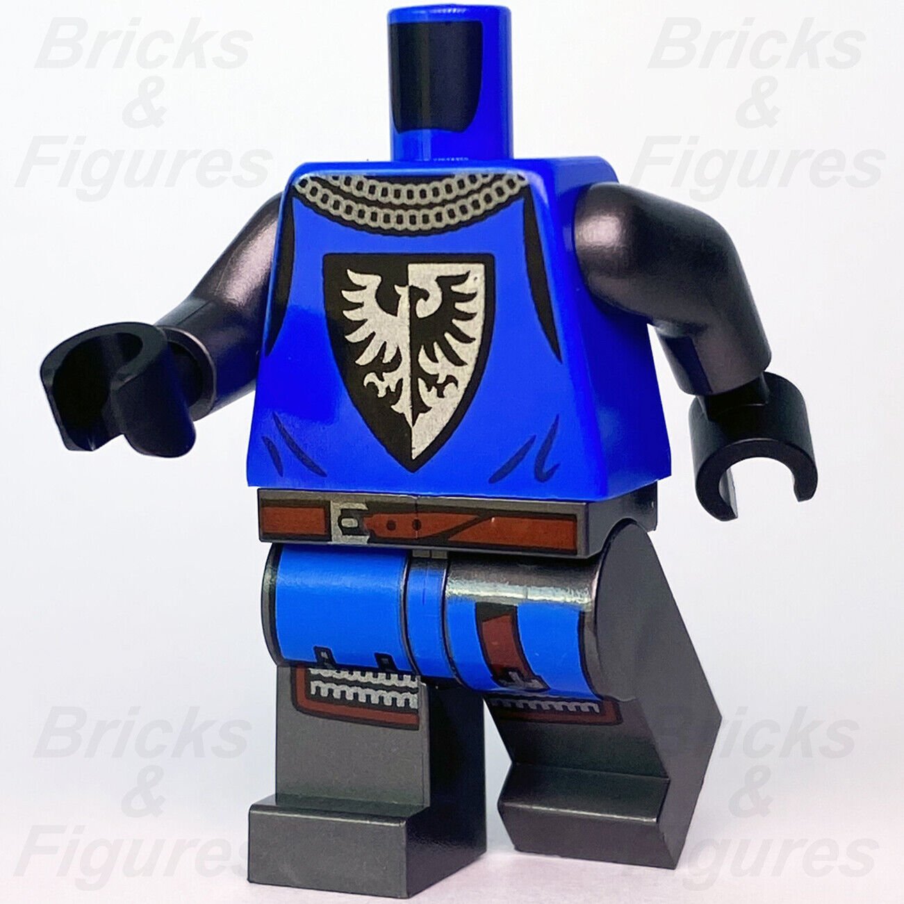 LEGO Black Falcon Knight Torso & Legs Castle Minifigure Body Parts Soldier New - Bricks & Figures