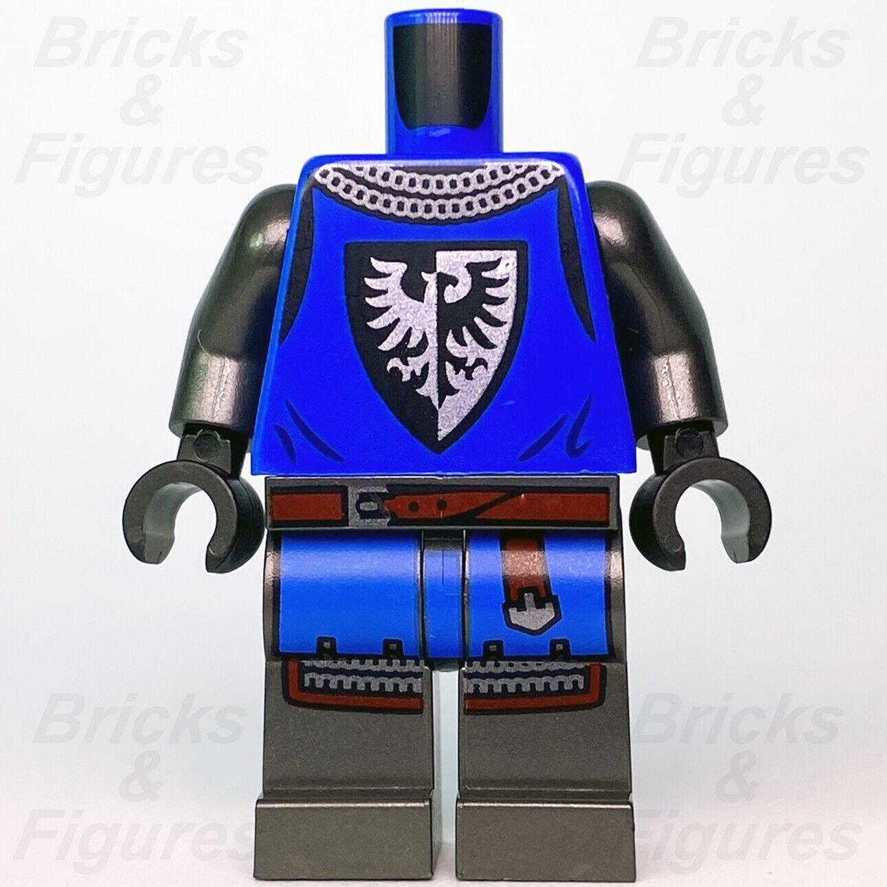 LEGO Black Falcon Knight Torso & Legs Castle Minifigure Body Parts Soldier New - Bricks & Figures