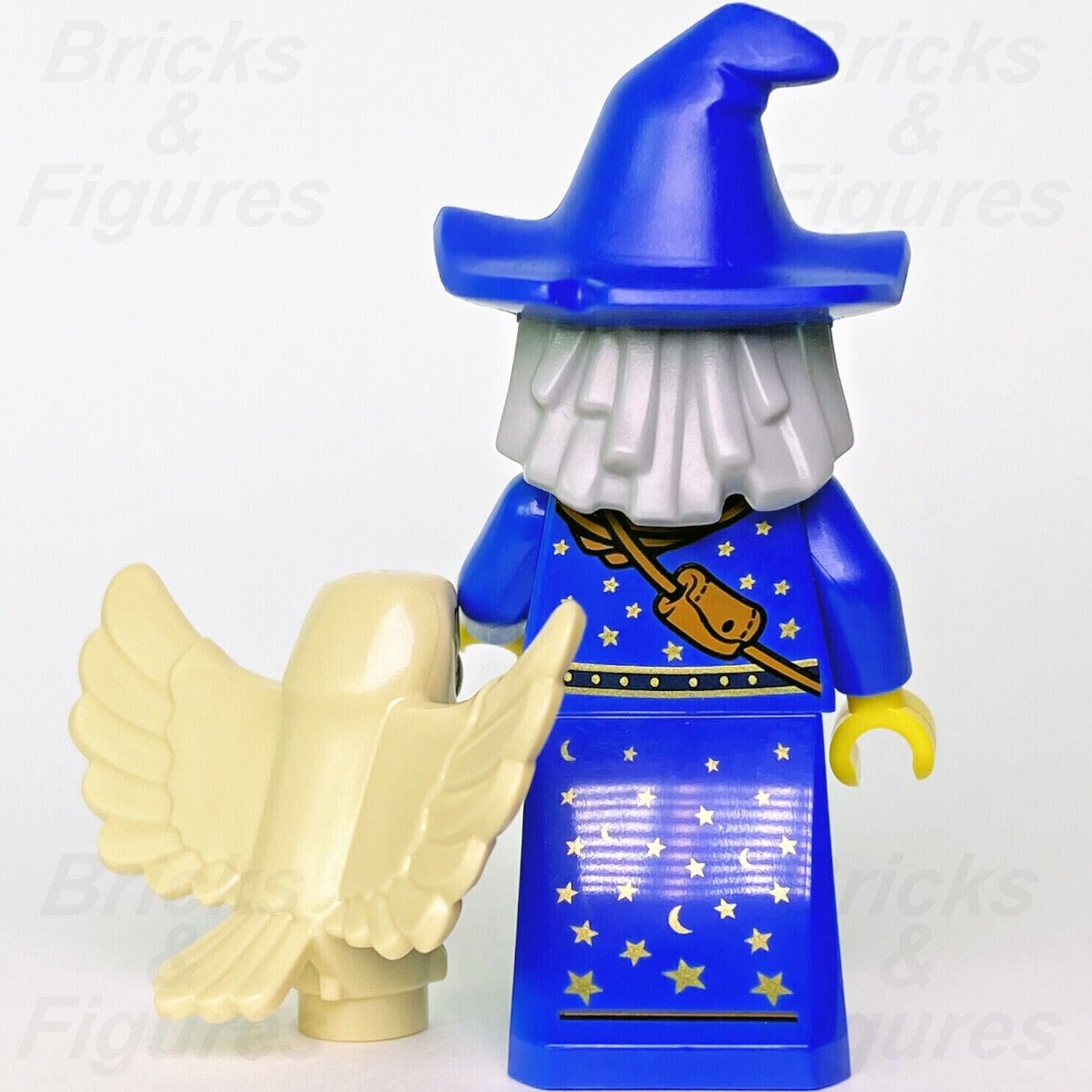 LEGO Blue Wizard & Owl Bird Build-A-Minifigure (BAM) Exclusive Minifigure 2022 - Bricks & Figures