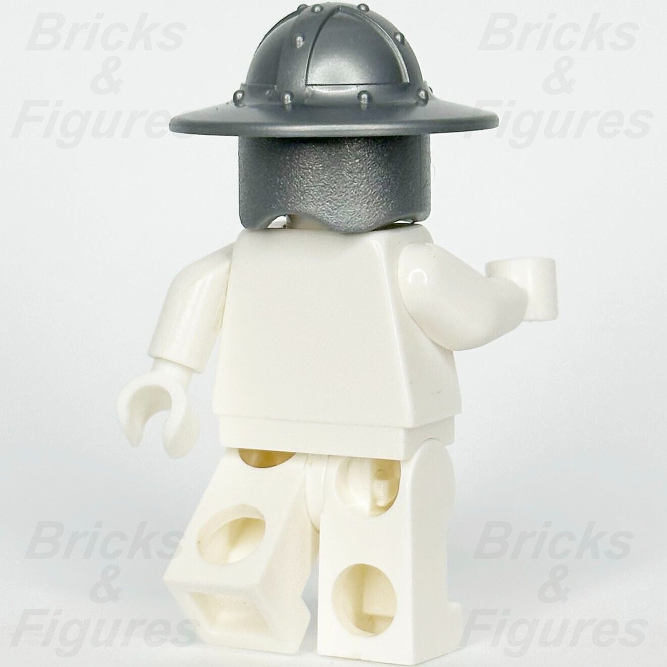 LEGO Castle Knight Chin Guard & Broad Brim Helmet Minifigure Part 30273 - Bricks & Figures