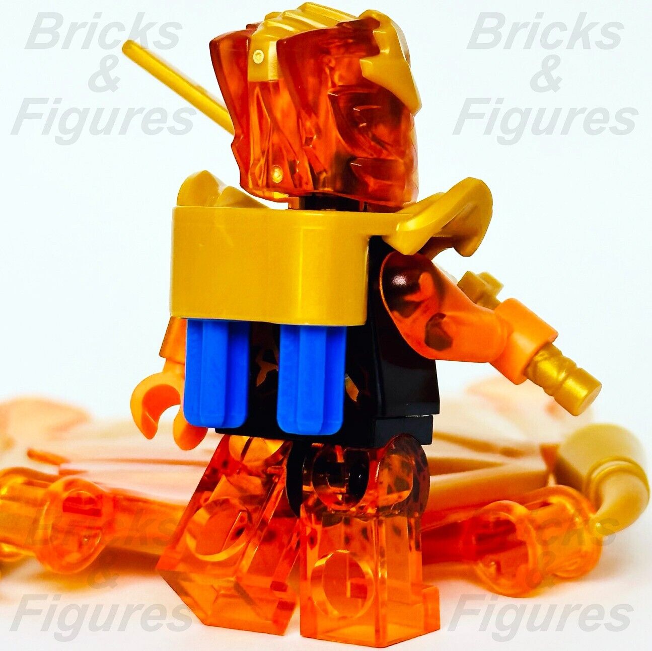 LEGO Cole Golden Dragon Ninjago Crystalized Minifigure 71770 njo781 Ninja New - Bricks & Figures