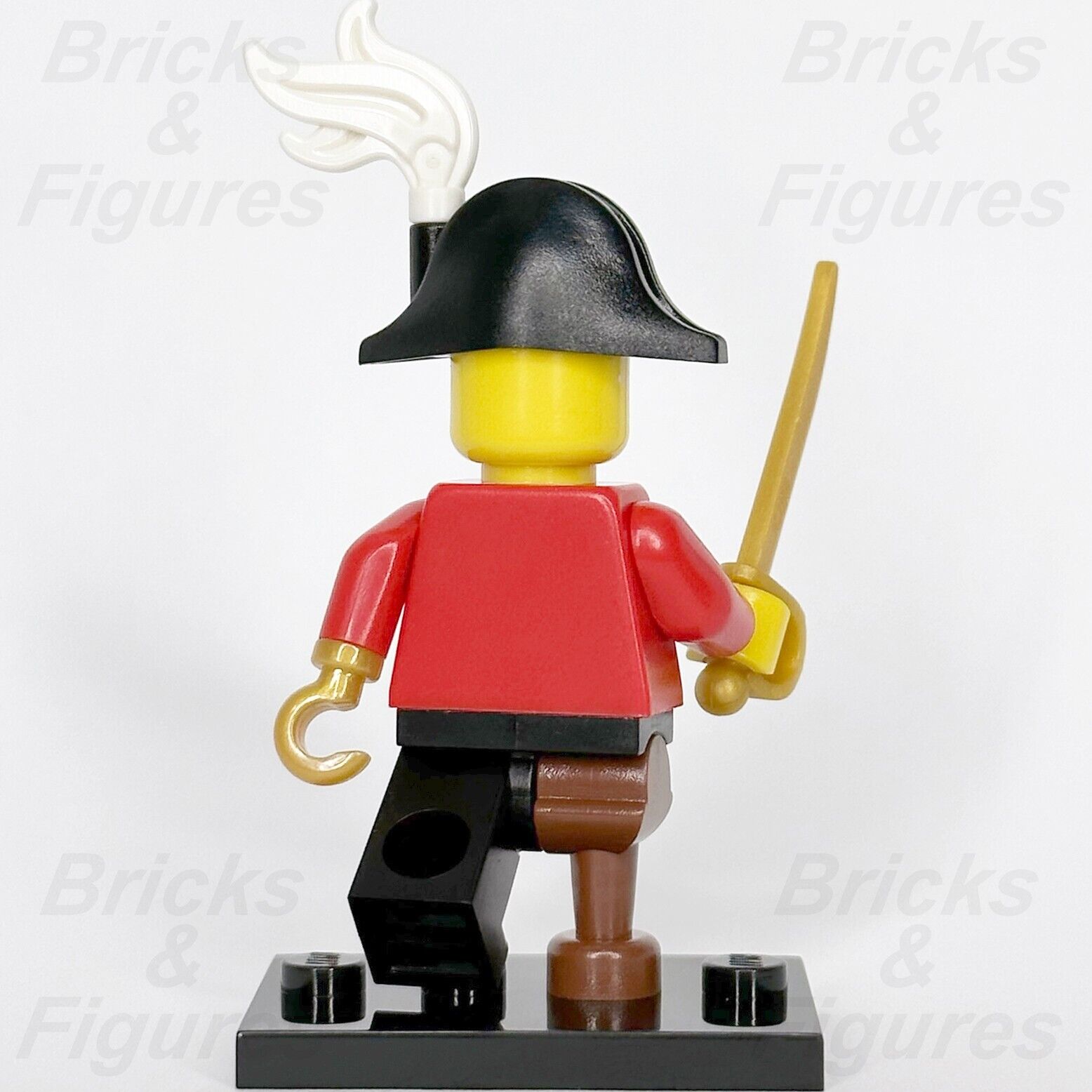 LEGO Collectible Minifigures Pirate Captain Series 8 8833 col08-15 col127 - Bricks & Figures