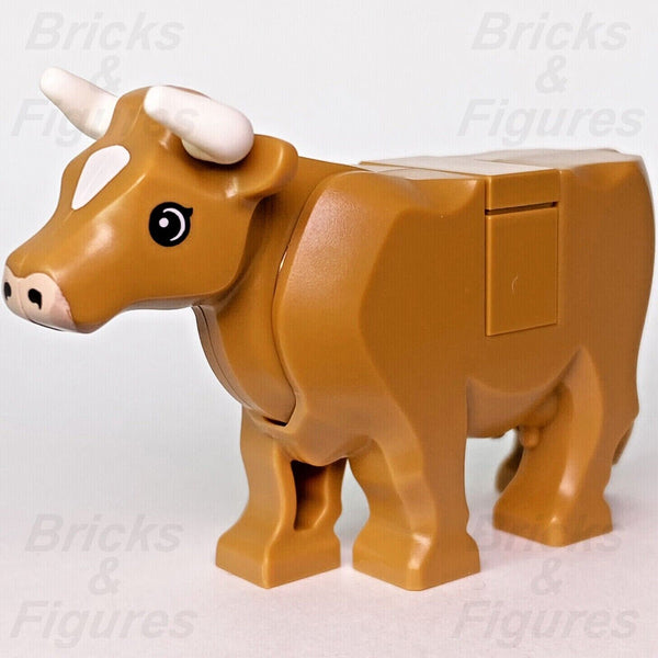 LEGO Cow Medium Nougat City Town Farm Animal Part Minifigure 60346