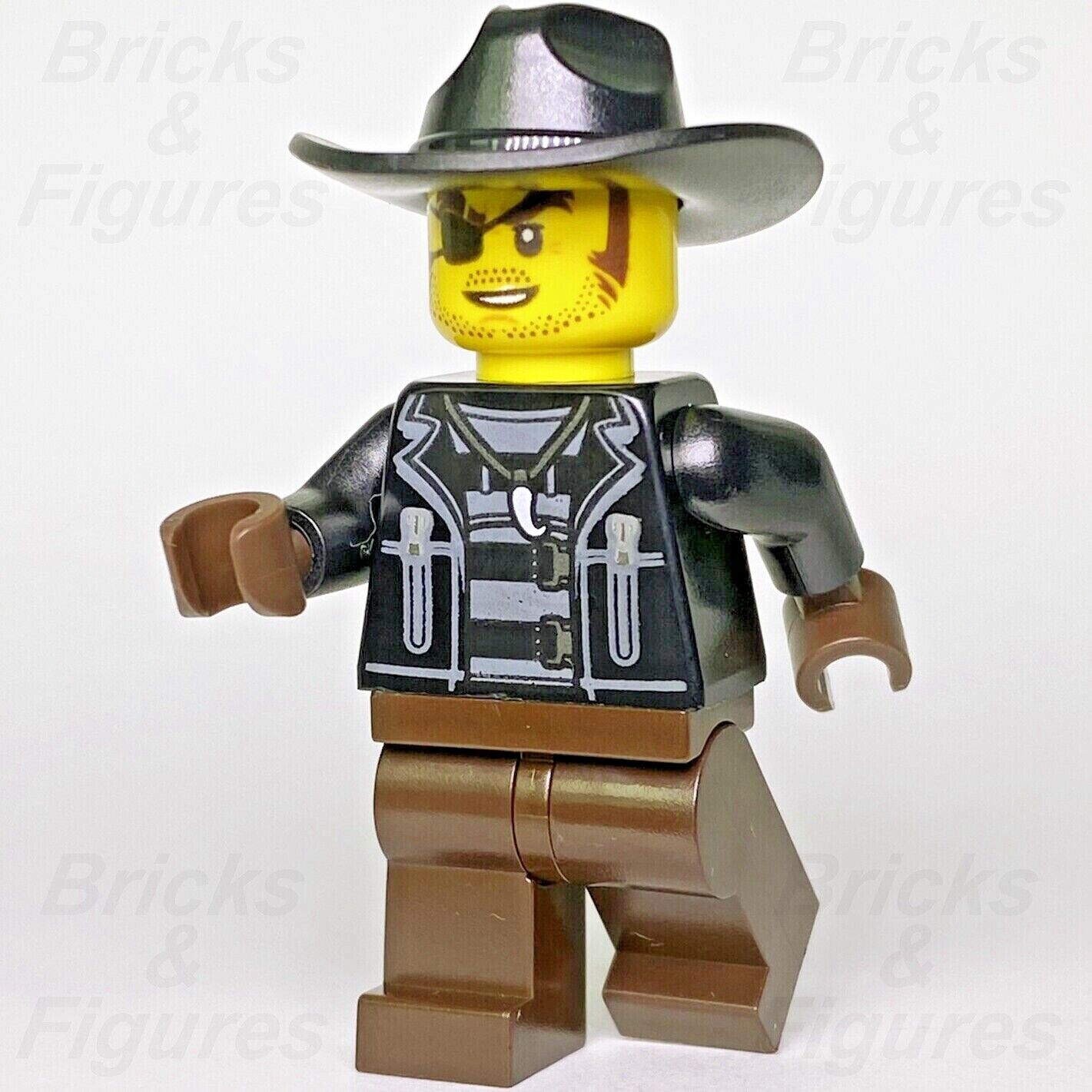 LEGO Crook Snake Rattler Police Town City Minifigure 60271 60243 cty1130 New - Bricks & Figures