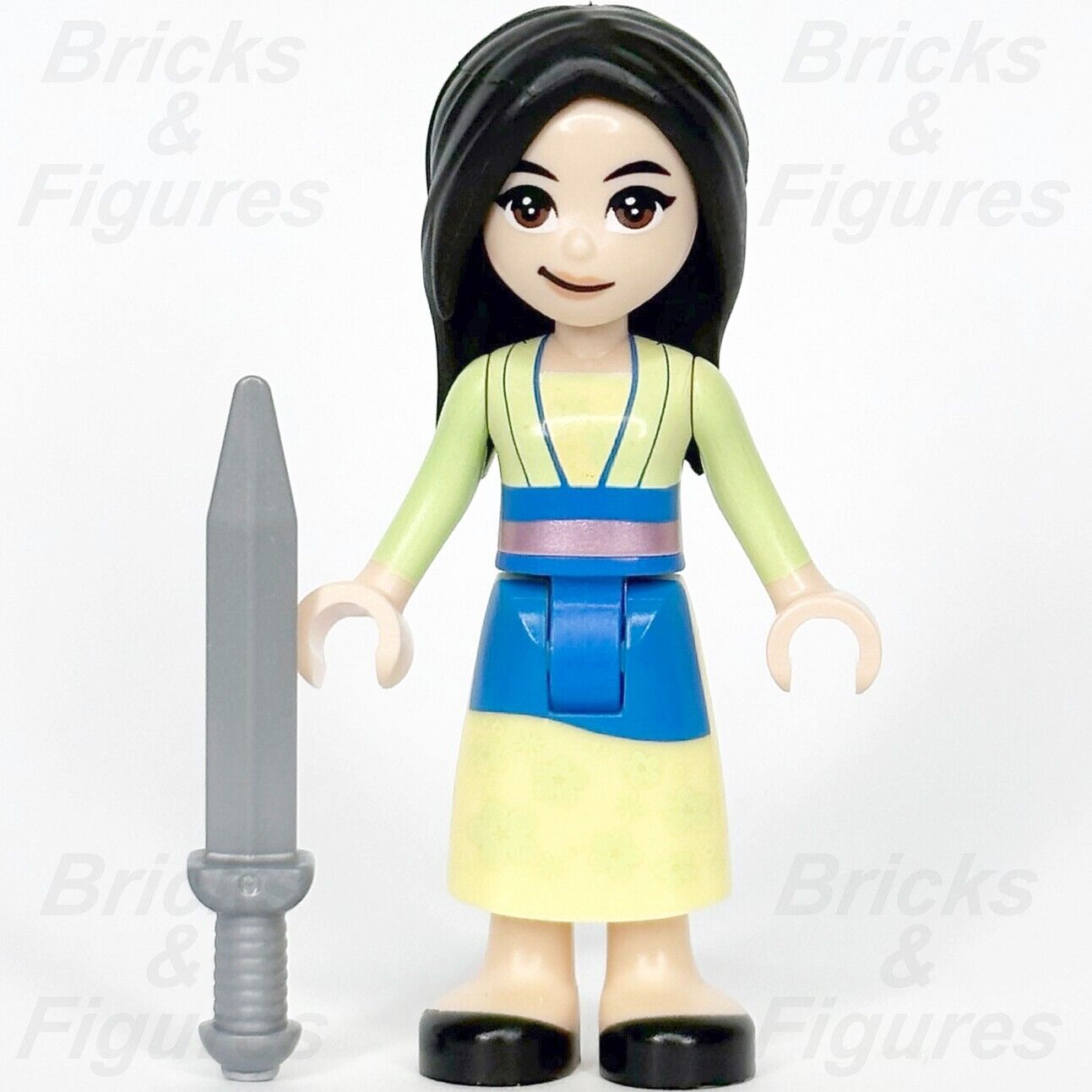 LEGO Disney Mulan Minifigure with Sword Accessory Disney Princess 43208 dp149 - Bricks & Figures
