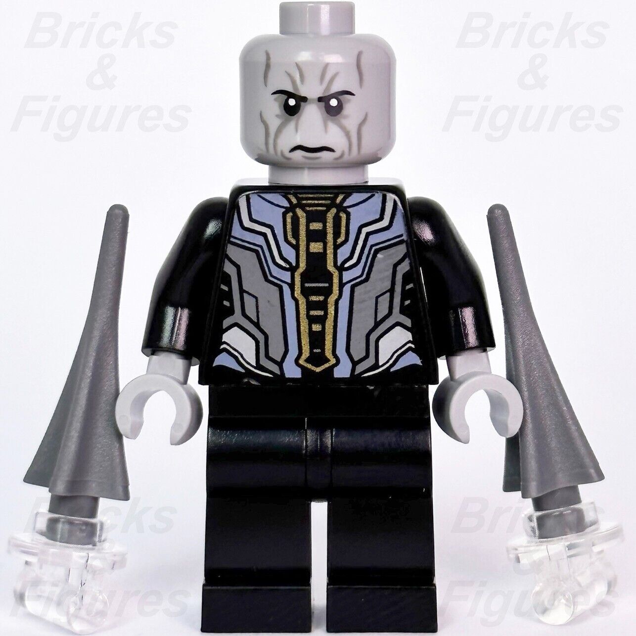 LEGO Ebony Maw Marvel Super Heroes Minifigure Doctor Strange 76218 sh827 New - Bricks & Figures