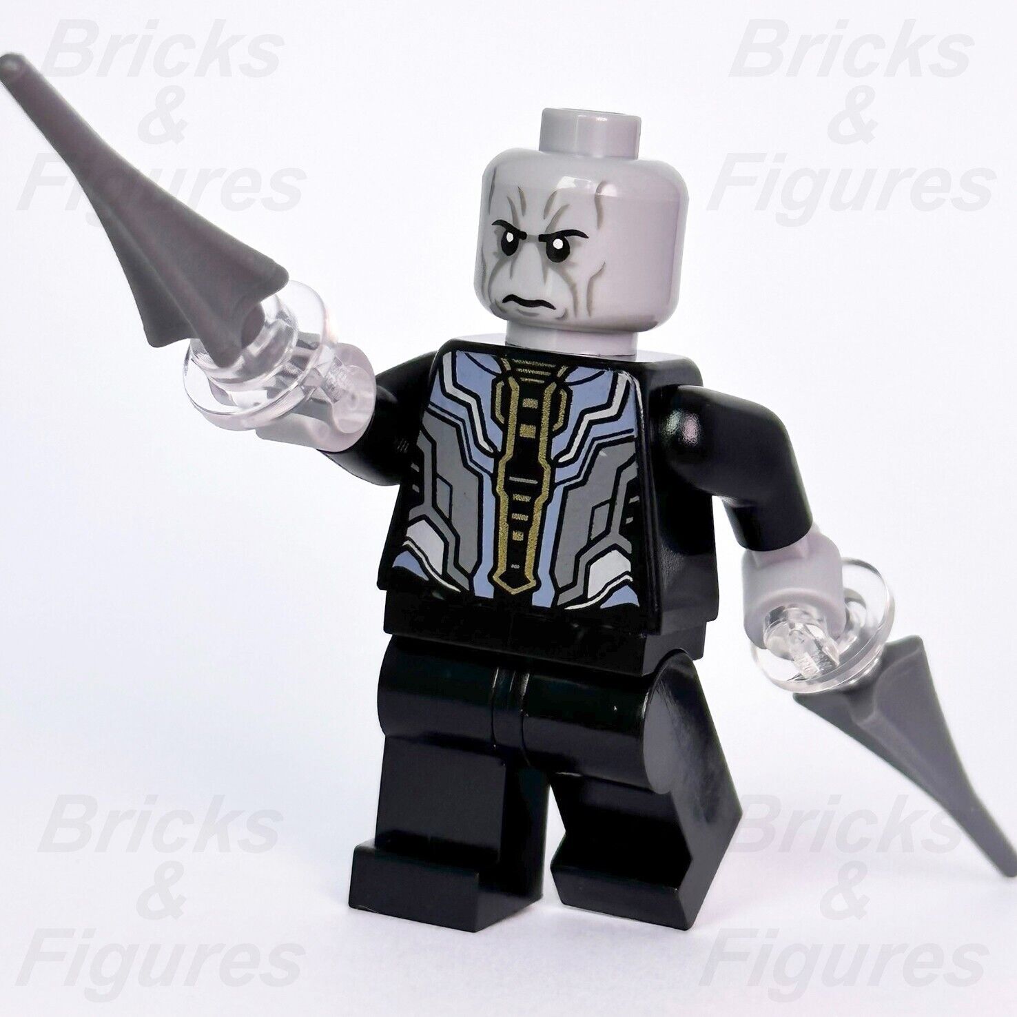LEGO Ebony Maw Marvel Super Heroes Minifigure Doctor Strange 76218 sh827 New - Bricks & Figures