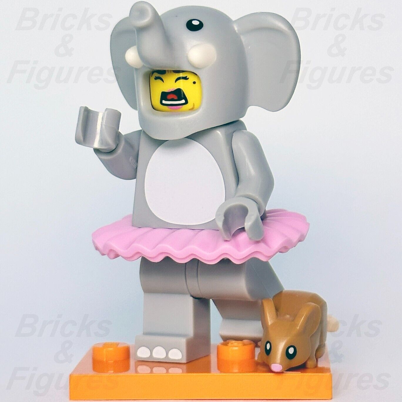 LEGO Elephant Costume Girl Minifigure Collectible Series 18 71021 col18-1 #1 - Bricks & Figures