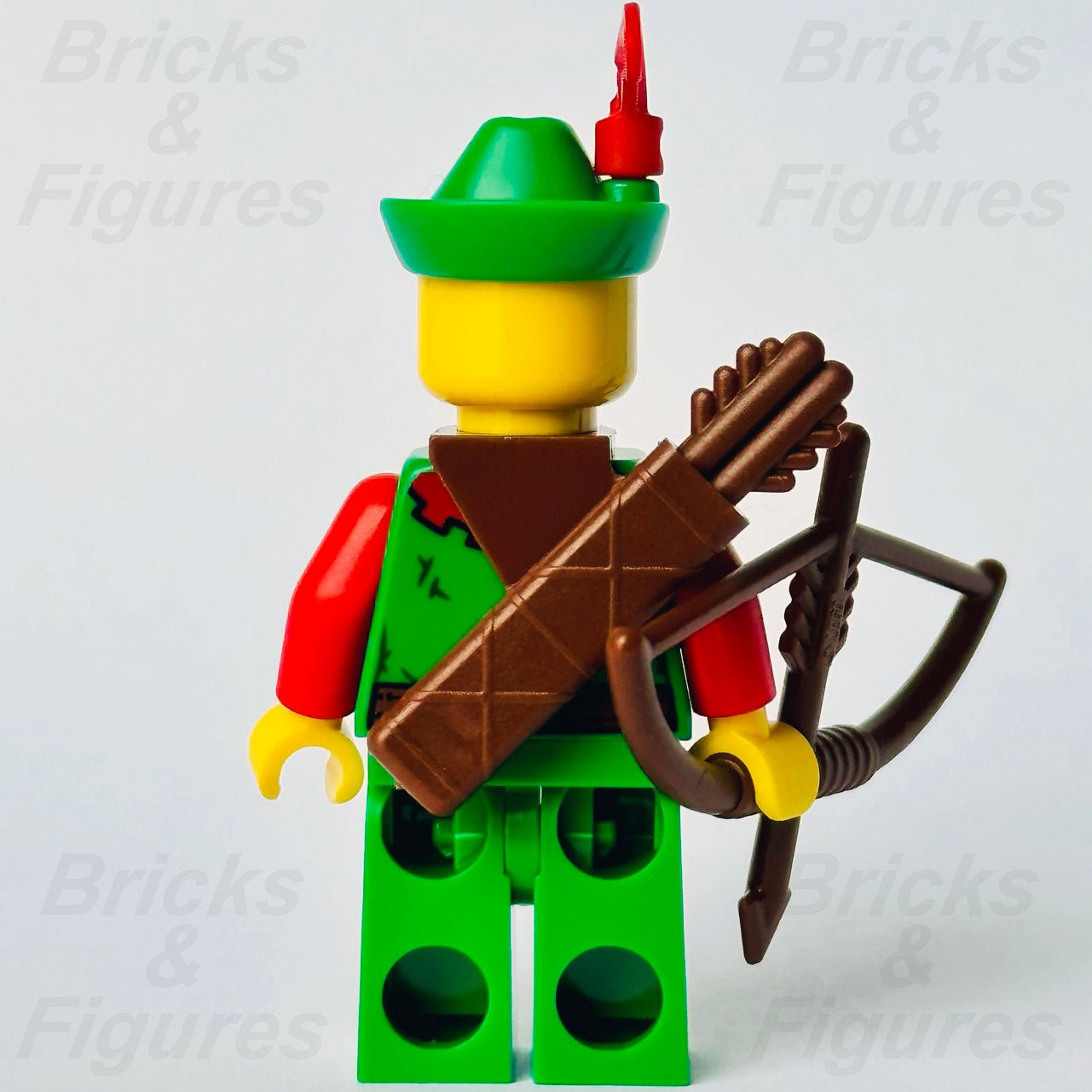 LEGO Forestman Castle Forestmen Minifigure with Bow Lion Knights 10305 cas571 - Bricks & Figures
