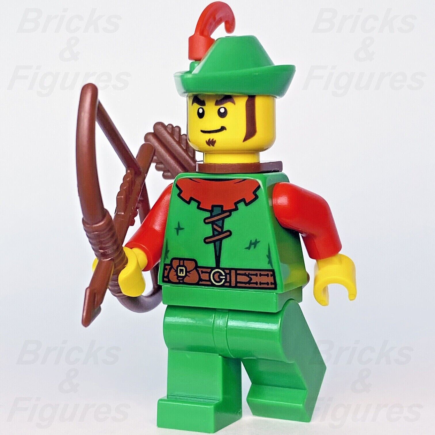 LEGO Forestman Castle Forestmen Minifigure with Bow & Quiver 40567 cas557 New - Bricks & Figures