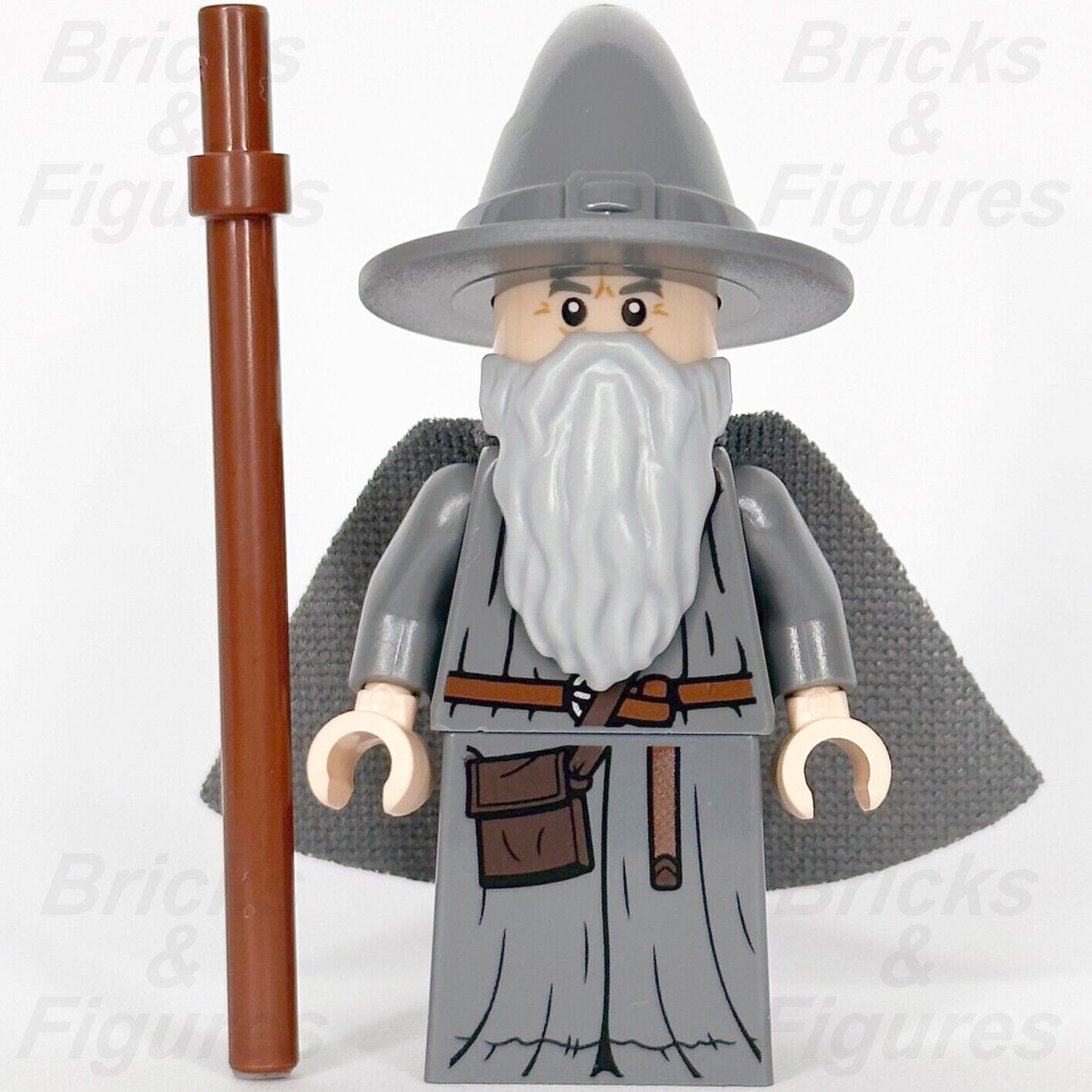 LEGO Gandalf the Grey Minifigure The Hobbit The Lord of the Rings 10316 lor125 - Bricks & Figures
