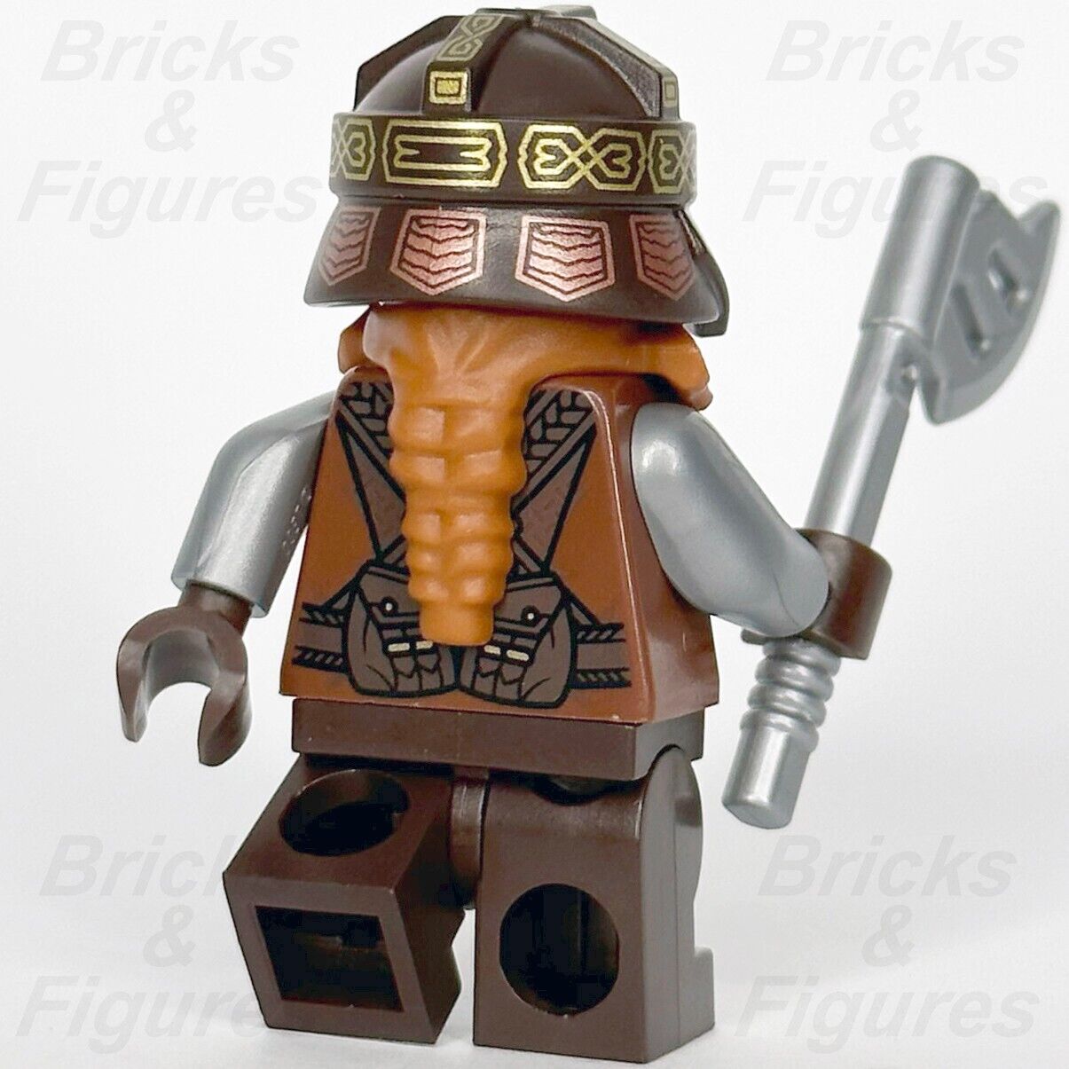 LEGO Gimli Minifigure The Hobbit & The Lord of the Rings Dwarf 10316 lor119 New - Bricks & Figures