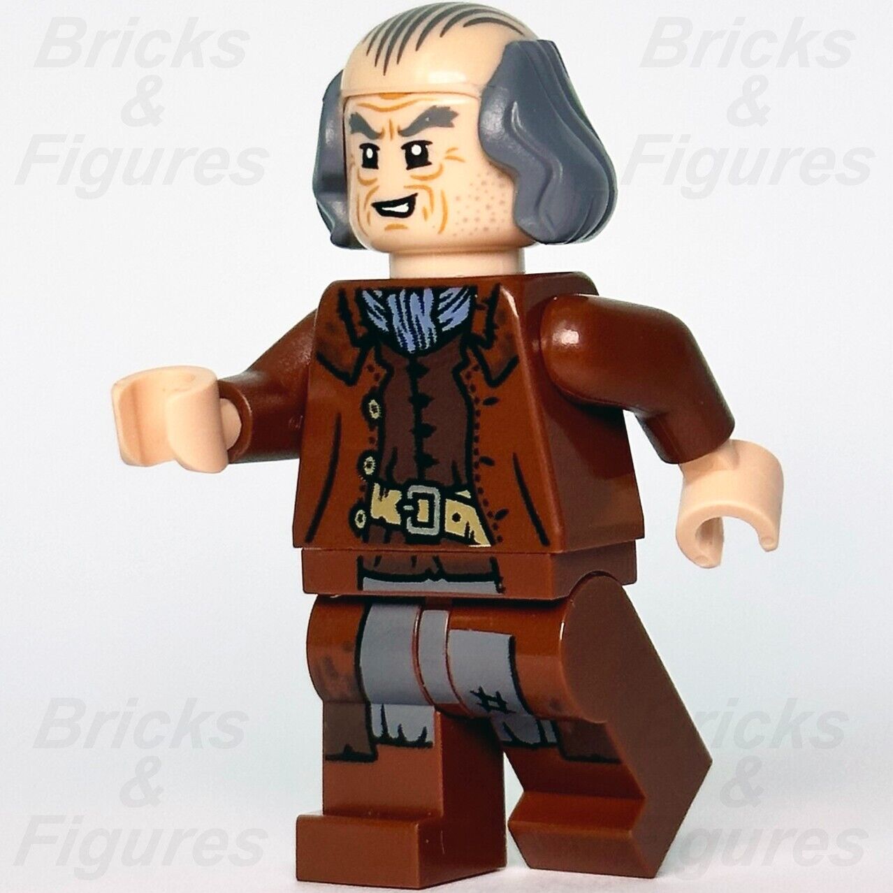 LEGO Harry Potter Argus Filch Minifigure Hogwarts Caretaker 76402 hp353 New - Bricks & Figures