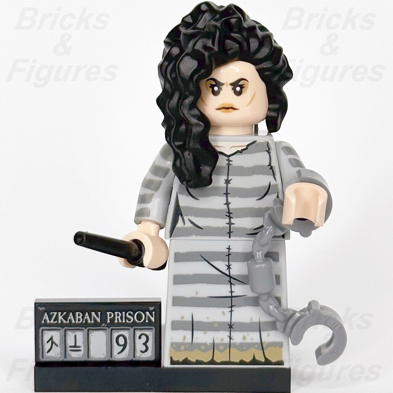 LEGO Harry Potter Bellatrix Lestrange Minifigure Series 2 Prisoner Outfit 71028 - Bricks & Figures