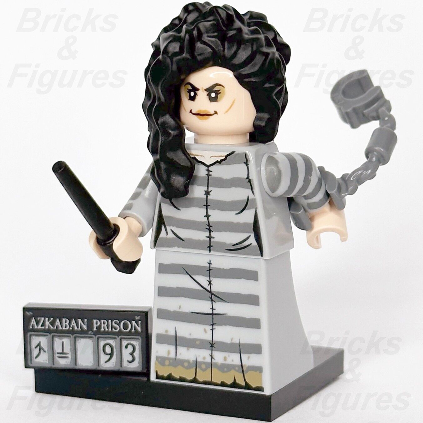 LEGO Harry Potter Bellatrix Lestrange Minifigure Series 2 Prisoner Outfit 71028 - Bricks & Figures