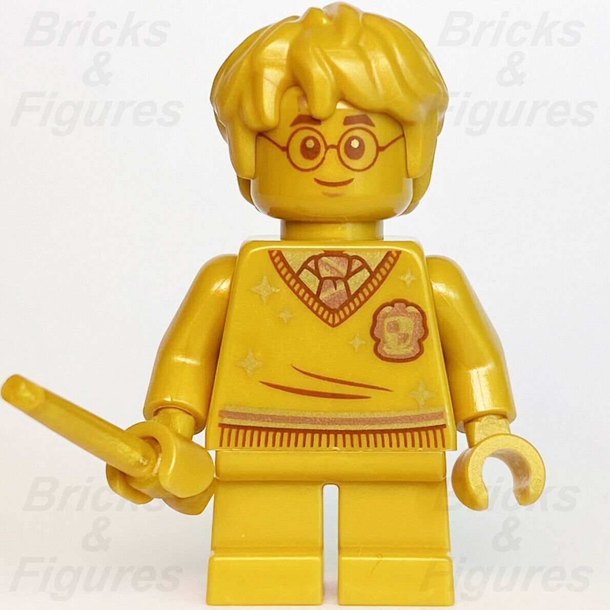 LEGO Harry Potter Gold 20th Anniversary Chamber of Secrets Minifigure 76386 - Bricks & Figures