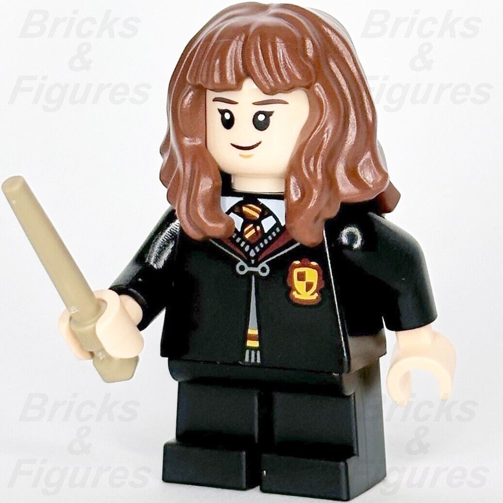 LEGO Harry Potter Hermione Granger Minifigure Gryffindor Robe 76397 hp282 New - Bricks & Figures