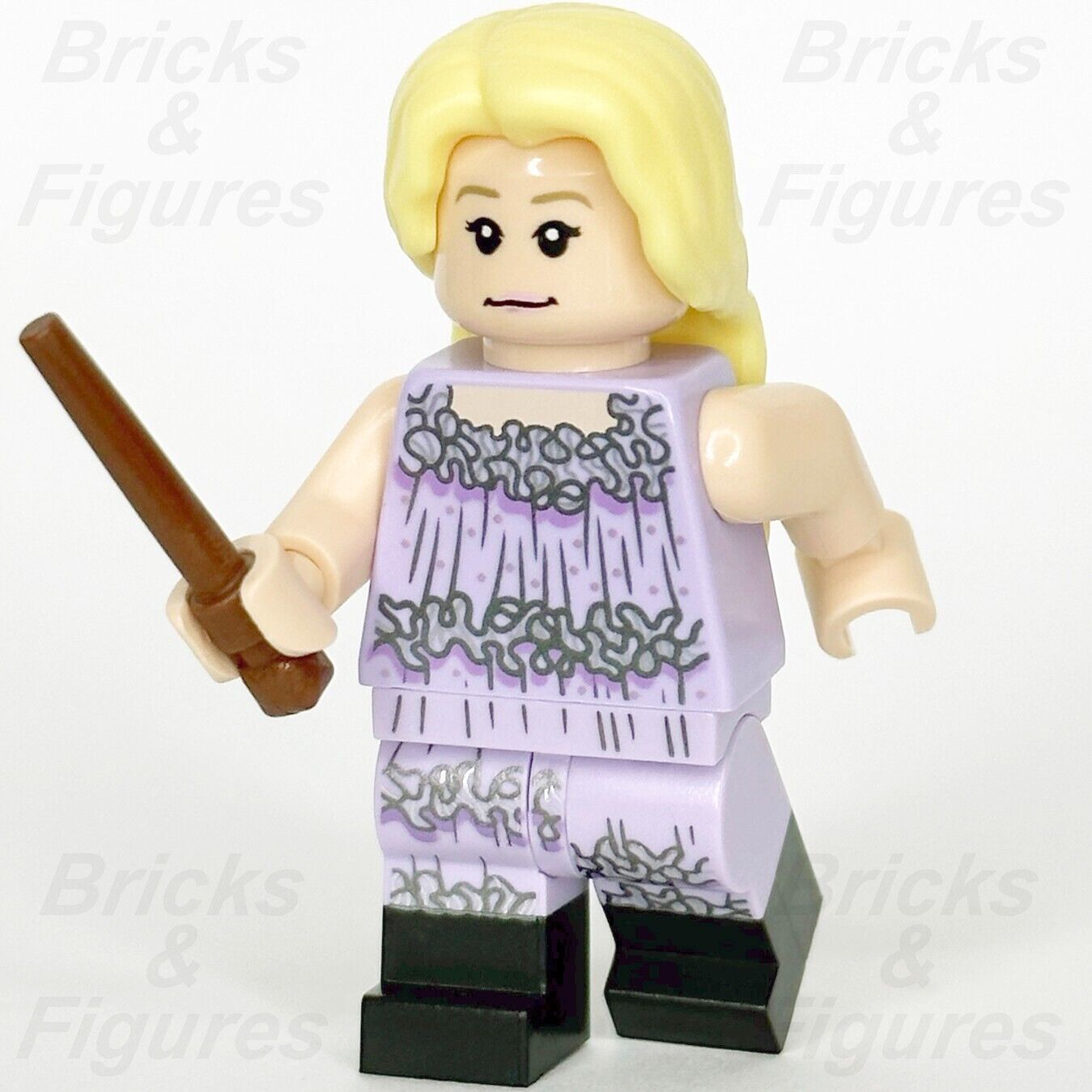 LEGO Harry Potter Luna Lovegood Minifigure Loony Ravenclaw Witch 75969 hp227 - Bricks & Figures