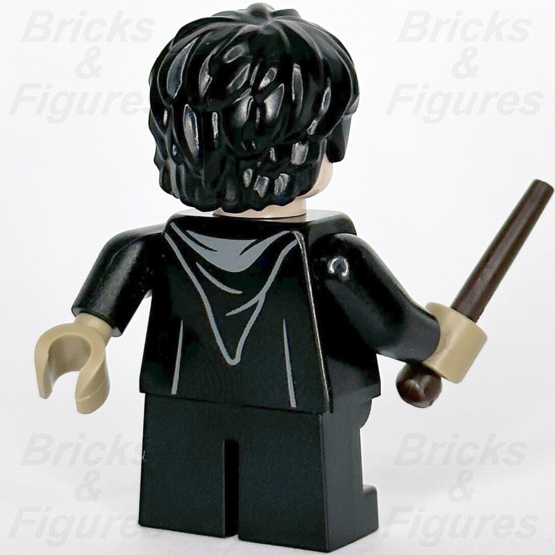 LEGO Harry Potter Minifigure with Black Robe & Grey Sweater Wizard 76399 New - Bricks & Figures