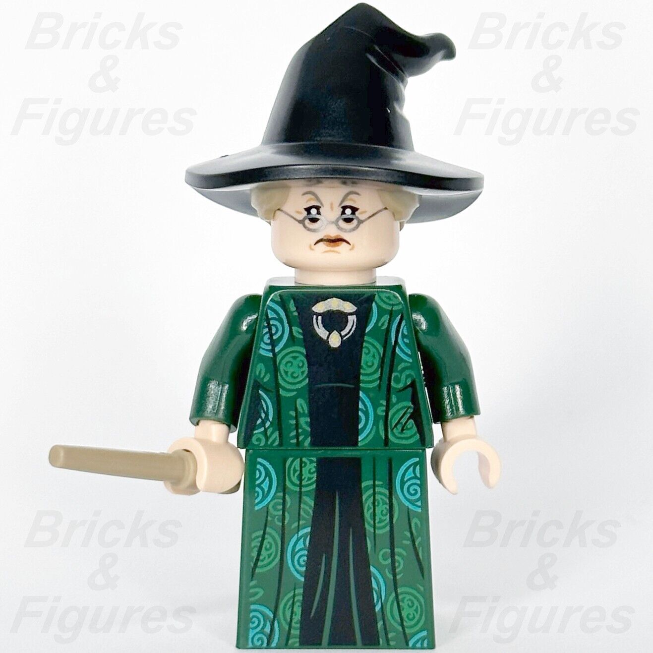 LEGO Harry Potter Professor Minerva McGonagall Witch Minifigure 76382 hp274 New - Bricks & Figures