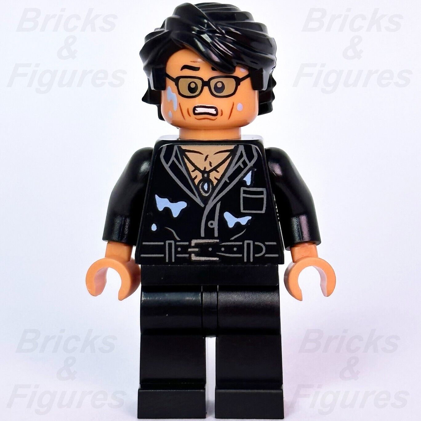 LEGO Ian Malcolm Jurassic World Jurassic Park Minifigure 76956 jw097 Minifig - Bricks & Figures