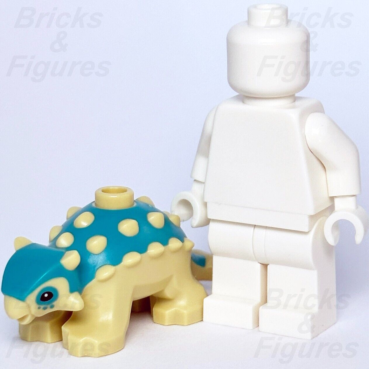 LEGO Jurassic World Baby Ankylosaurus Dinosaur Minifigure Part 75939 67443pb02 - Bricks & Figures