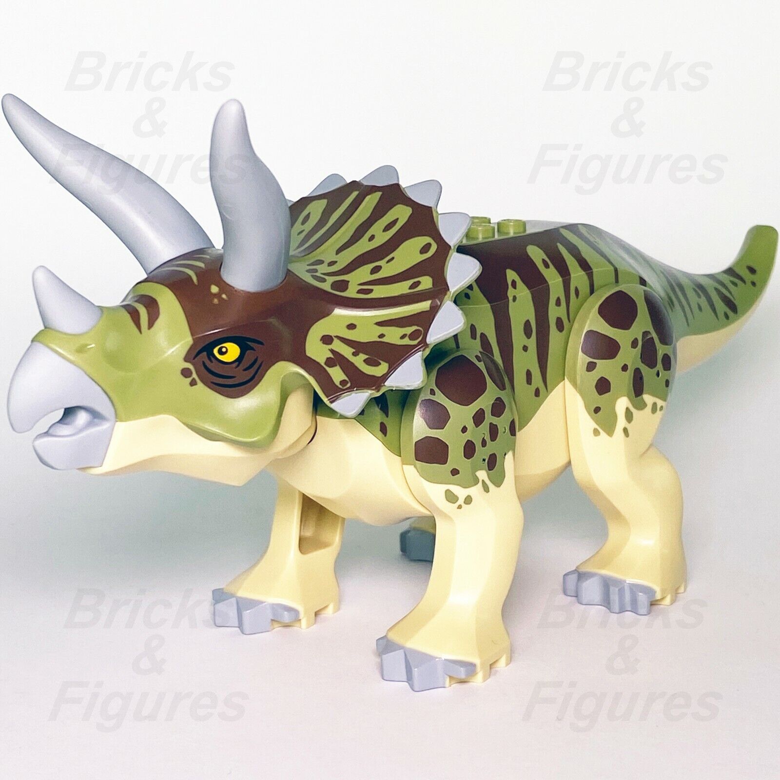 LEGO Jurassic World Triceratops Legend of Isla Nublar Dinosaur Minifigure 75937 - Bricks & Figures