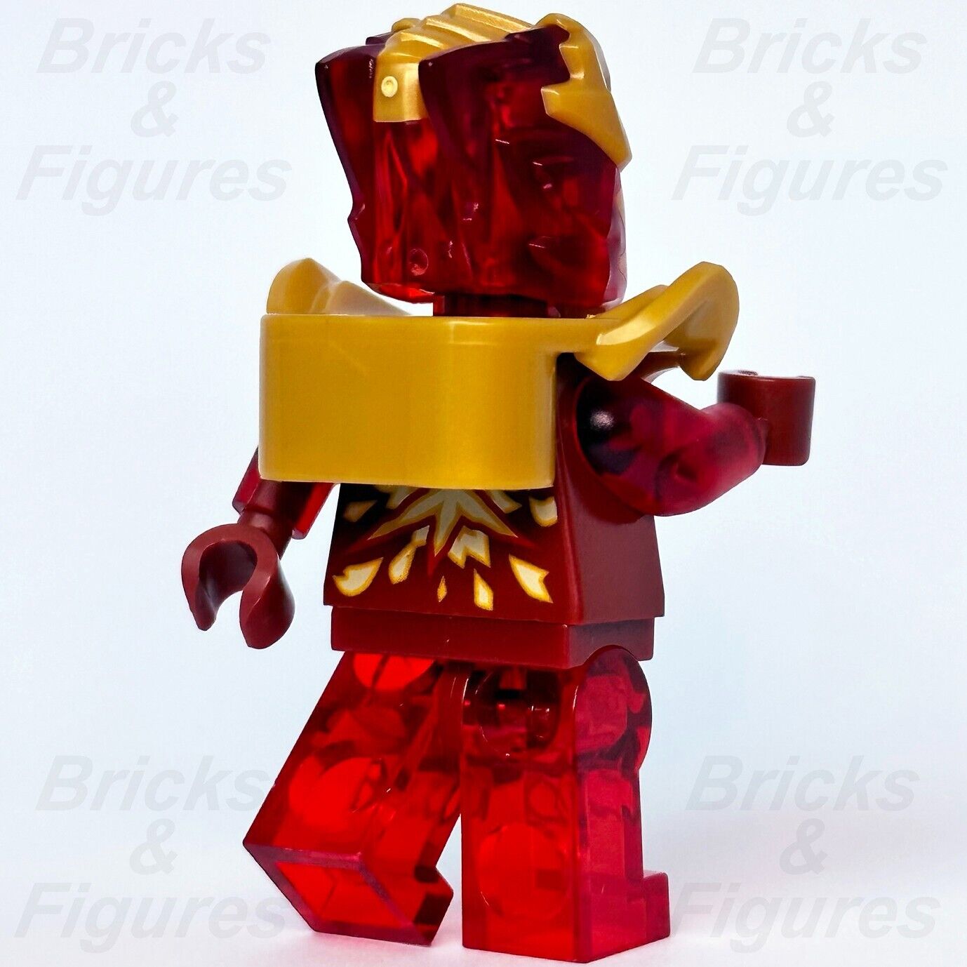 LEGO Kai Golden Dragon Ninjago Crystalized Minifigure Fire Ninja 71769 njo757 - Bricks & Figures