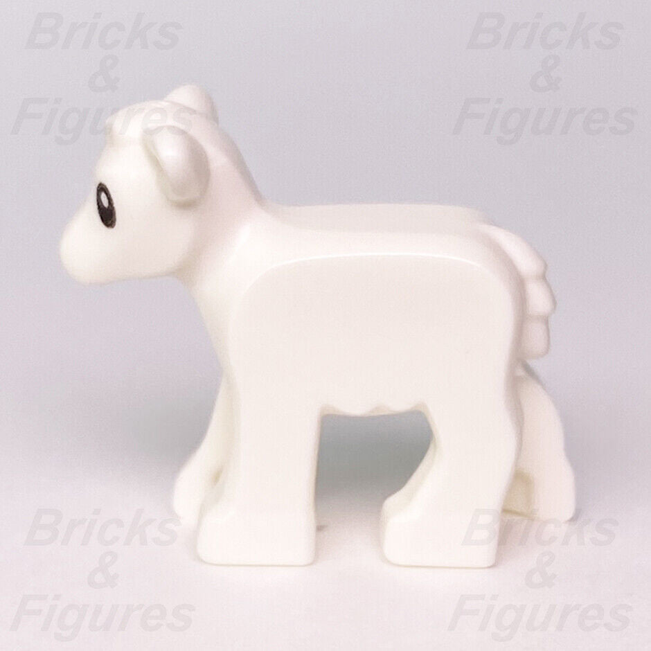 LEGO Lamb Baby Sheep White City Town Farm Animal Part Minifigure 60346 Genuine - Bricks & Figures