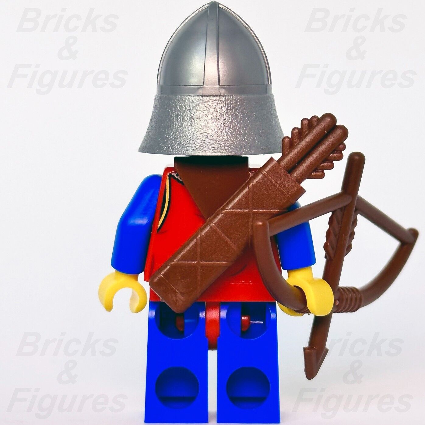 LEGO Lion Knight Archer Female Castle Minifigure Lion Knights Bow 10305 cas564 - Bricks & Figures