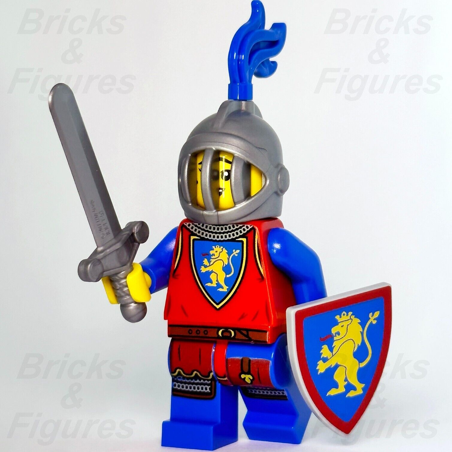 LEGO Lion Knight Female Castle Minifigure Lion Knights Shield 10305 cas567 New - Bricks & Figures