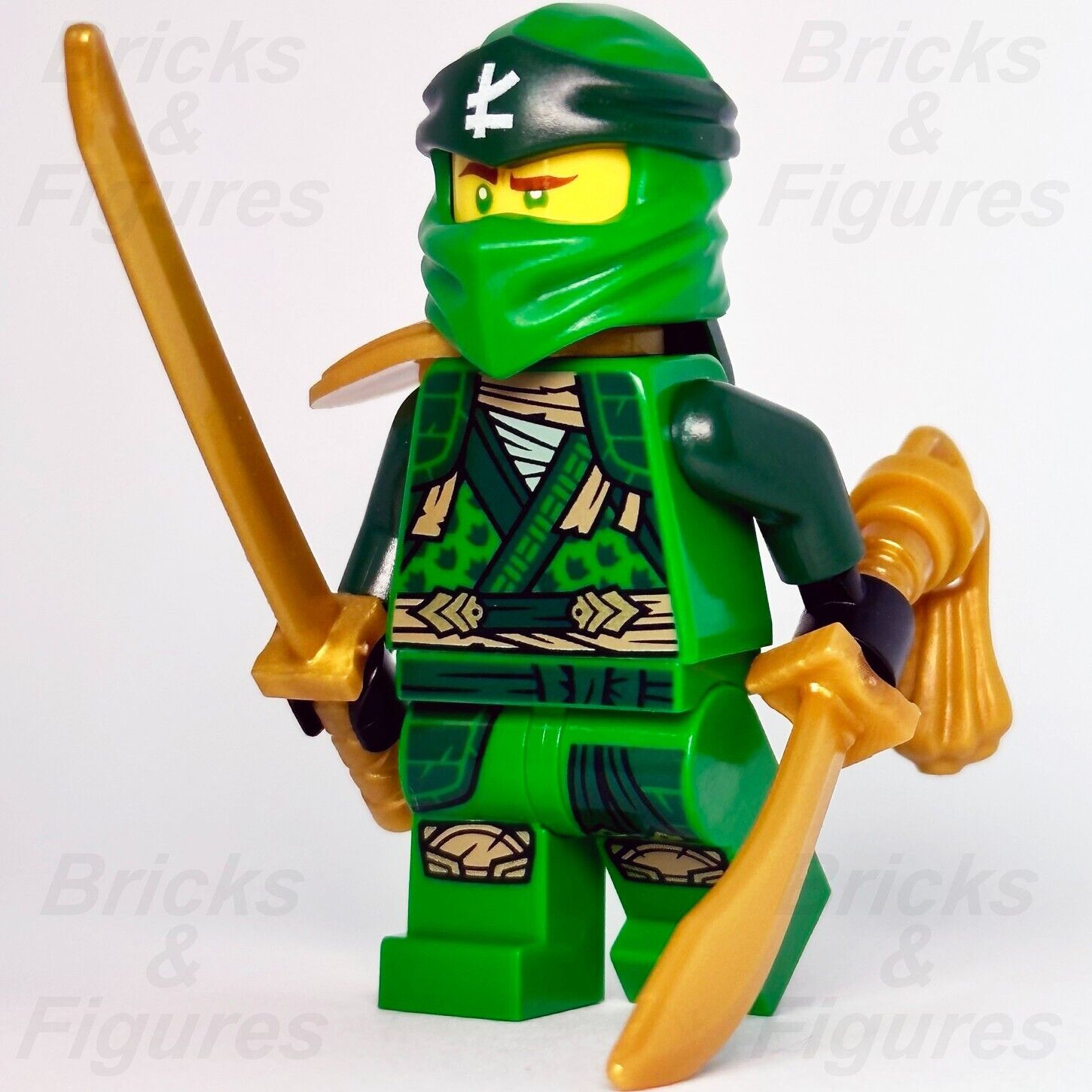 LEGO Lloyd Garmadon Ninjago Crystalized Minifigure Green Ninja 71772 njo767 New - Bricks & Figures