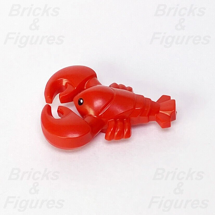 LEGO Lobster Red Sea Animal Minifigure City Town Animal Part 27152pb01 21310 - Bricks & Figures