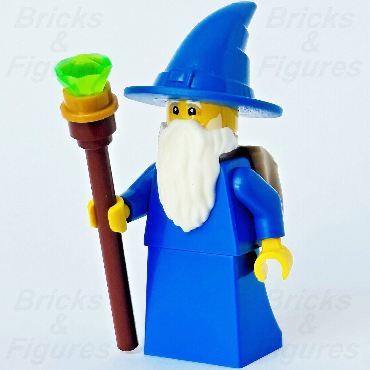 LEGO Majisto Wizard Castle Minifigure with Staff Lion Knights 10305 cas569 New - Bricks & Figures