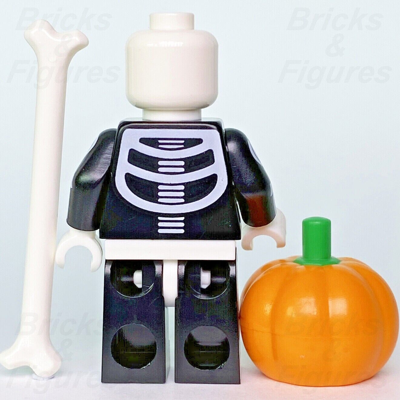 LEGO Mr Pumpkin Head Skeleton Jack-O-Lantern Build-A-Minifigure (BAM) 2022 New - Bricks & Figures